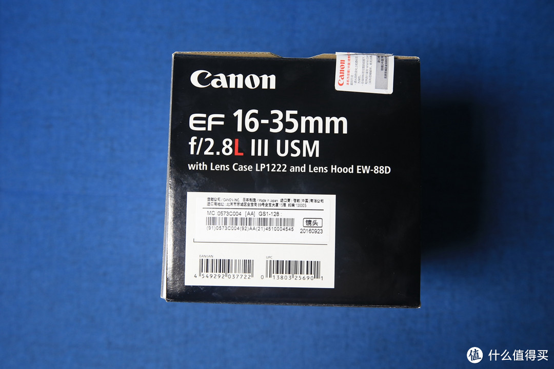 #本站首晒#Canon 佳能 EF 16-35mm f/2.8L III USM 广角镜头