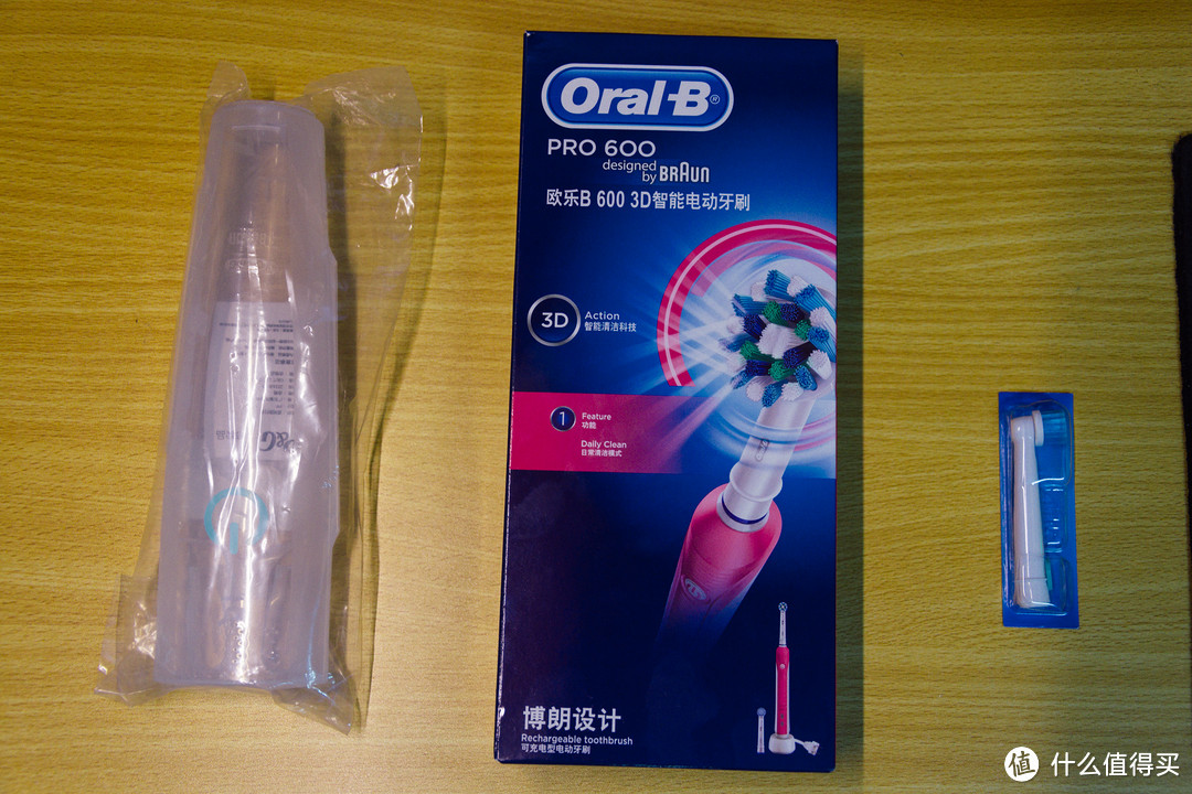 Braun 博朗 Oral-B 欧乐B-D16（PRO600）电动牙刷 开箱简评