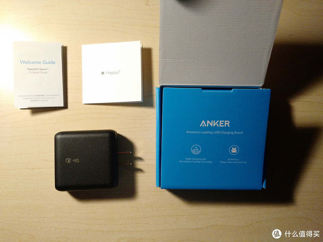 被截胡的本站首晒 —Anker Speed2 QC3.0&IQ智能双口快充 39W充电器