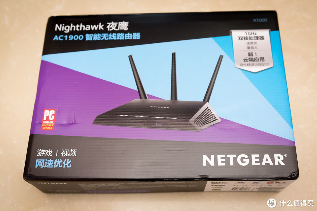 NETGEAR 美国网件 R7000 双频千兆无线路由器 开箱 刷梅林 组SS 体验教程