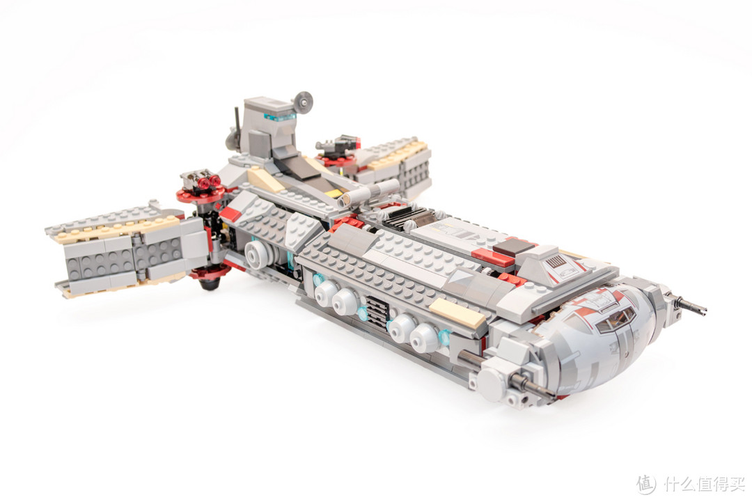 #本站首晒#不完美但有诚意：LEGO 乐高 75158  Rebel Combat Frigate 义军战斗护卫舰 评测