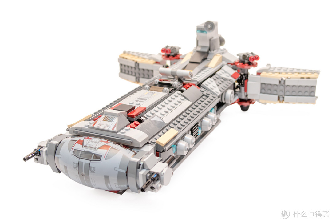 #本站首晒#不完美但有诚意：LEGO 乐高 75158  Rebel Combat Frigate 义军战斗护卫舰 评测