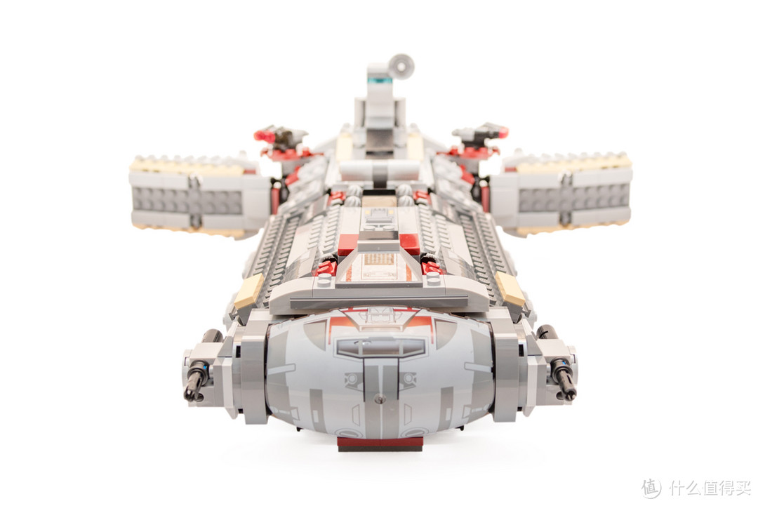 #本站首晒#不完美但有诚意：LEGO 乐高 75158  Rebel Combat Frigate 义军战斗护卫舰 评测