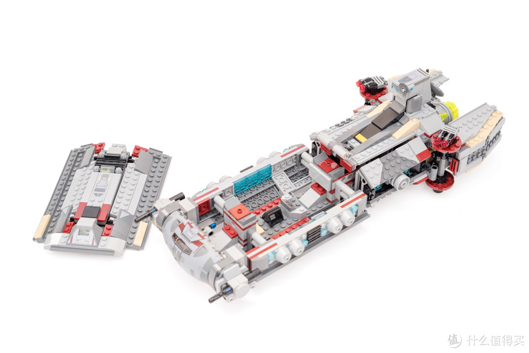 #本站首晒#不完美但有诚意：LEGO 乐高 75158  Rebel Combat Frigate 义军战斗护卫舰 评测