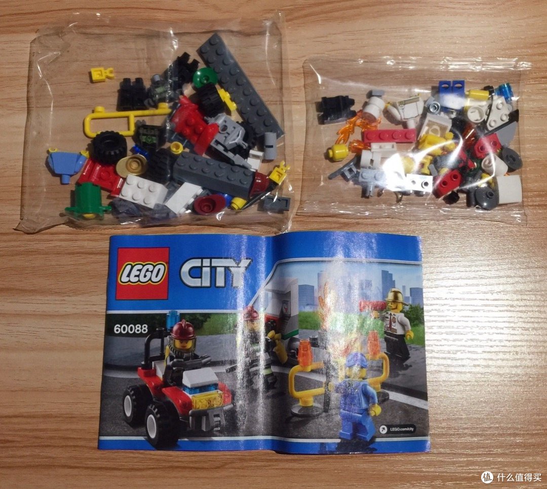 lego city 城市系列 篇一:lego 乐高 city 60088 小套装 开箱