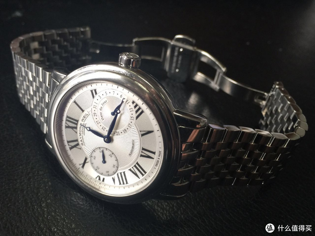 #本站首晒# RAYMOND WEIL 蕾蒙威 Maestro系列 2846-ST-00659 男款机械表