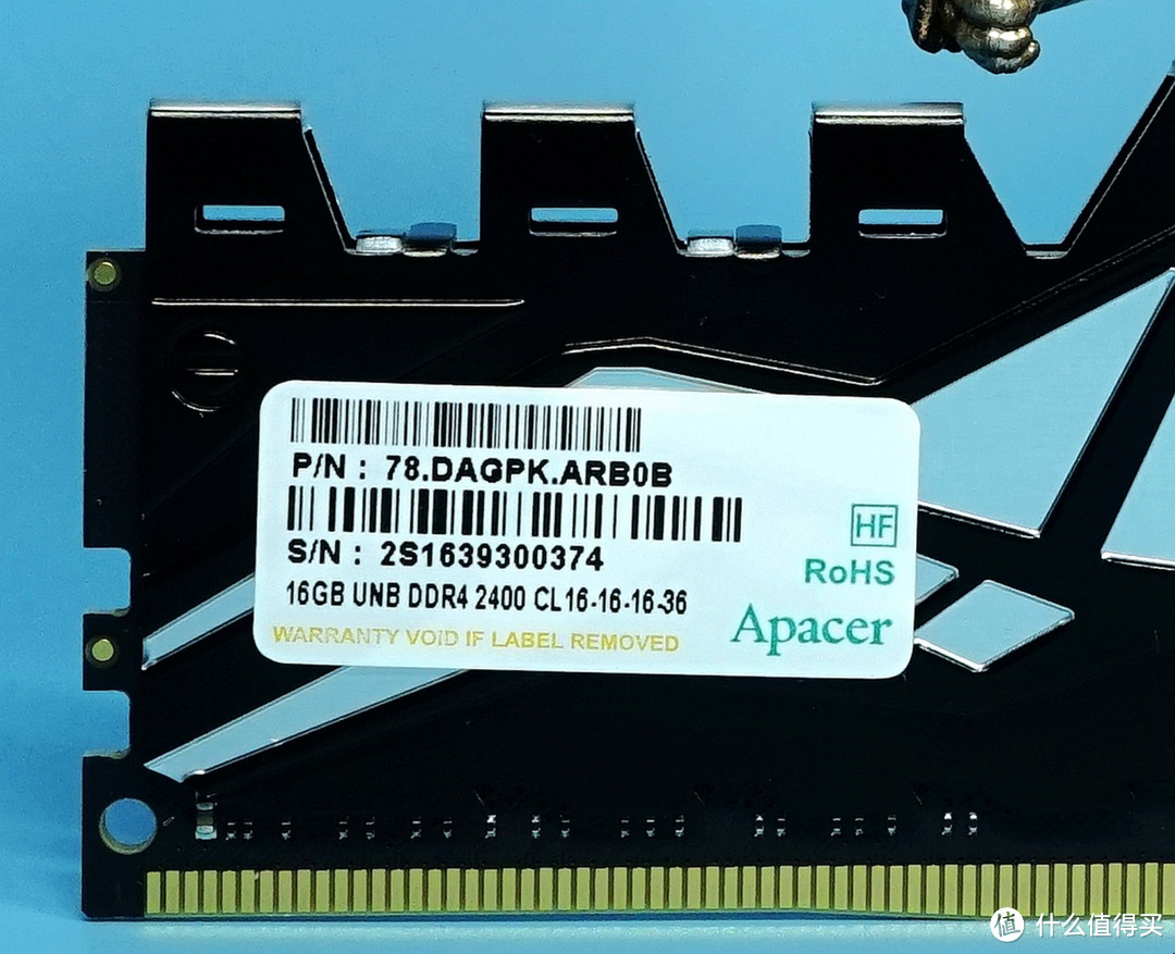 Apacer 宇瞻 银豹DDR4 2400单条16GB内存开箱&详测及超频DDR4 3333经验分享