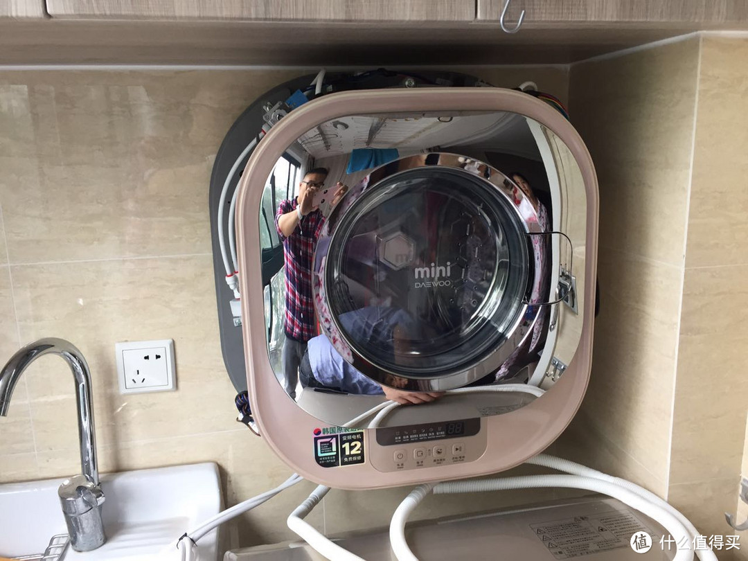 小年糕的“专机”——DAEWOO 大宇 MINI XQG30-888G壁挂洗衣机 安装实录