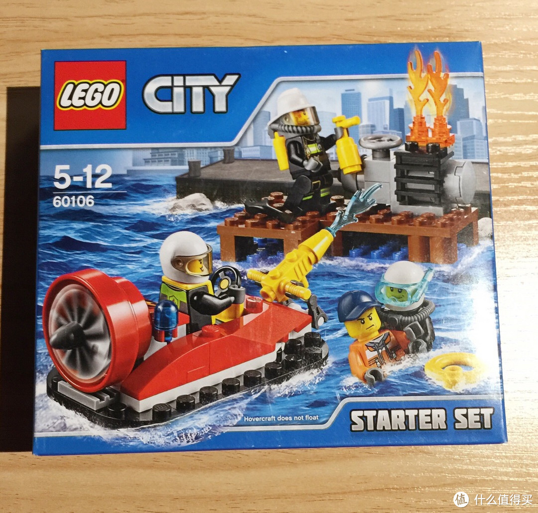 LEGO 乐高 CITY 60106 消防车小套装 开箱