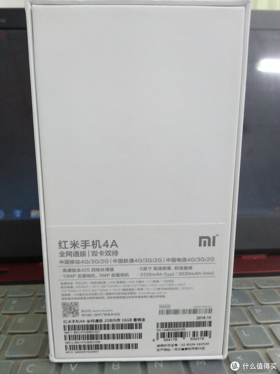 Mi 小米 红米4A手机 评测