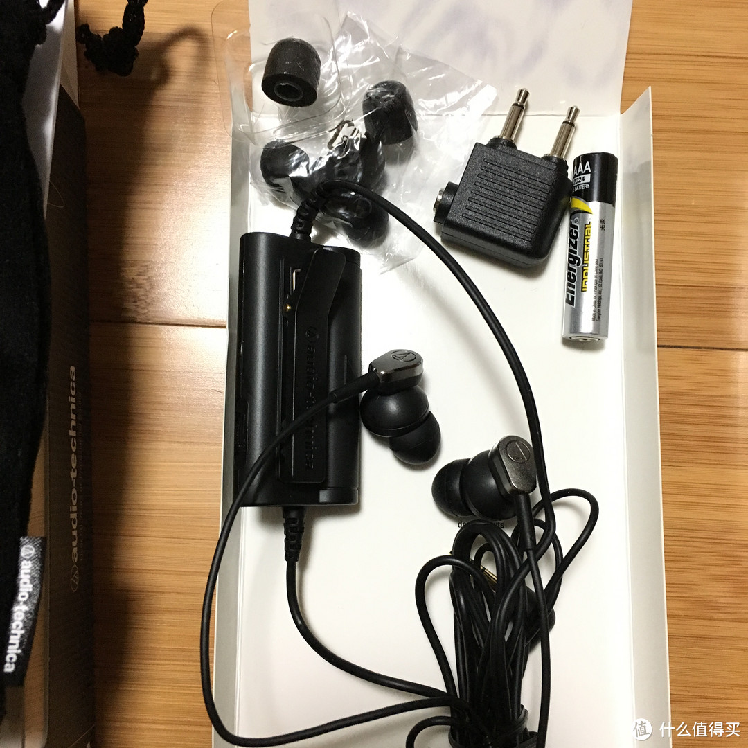 白菜降噪耳塞到手：Audio-Technica 铁三角 ATH-ANC23 线控主降噪入耳式耳机