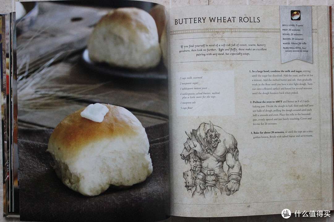 #本站首晒# 魔兽世界官方食谱 英文原版World of Warcraft: The Official Cookbook 开箱晒单