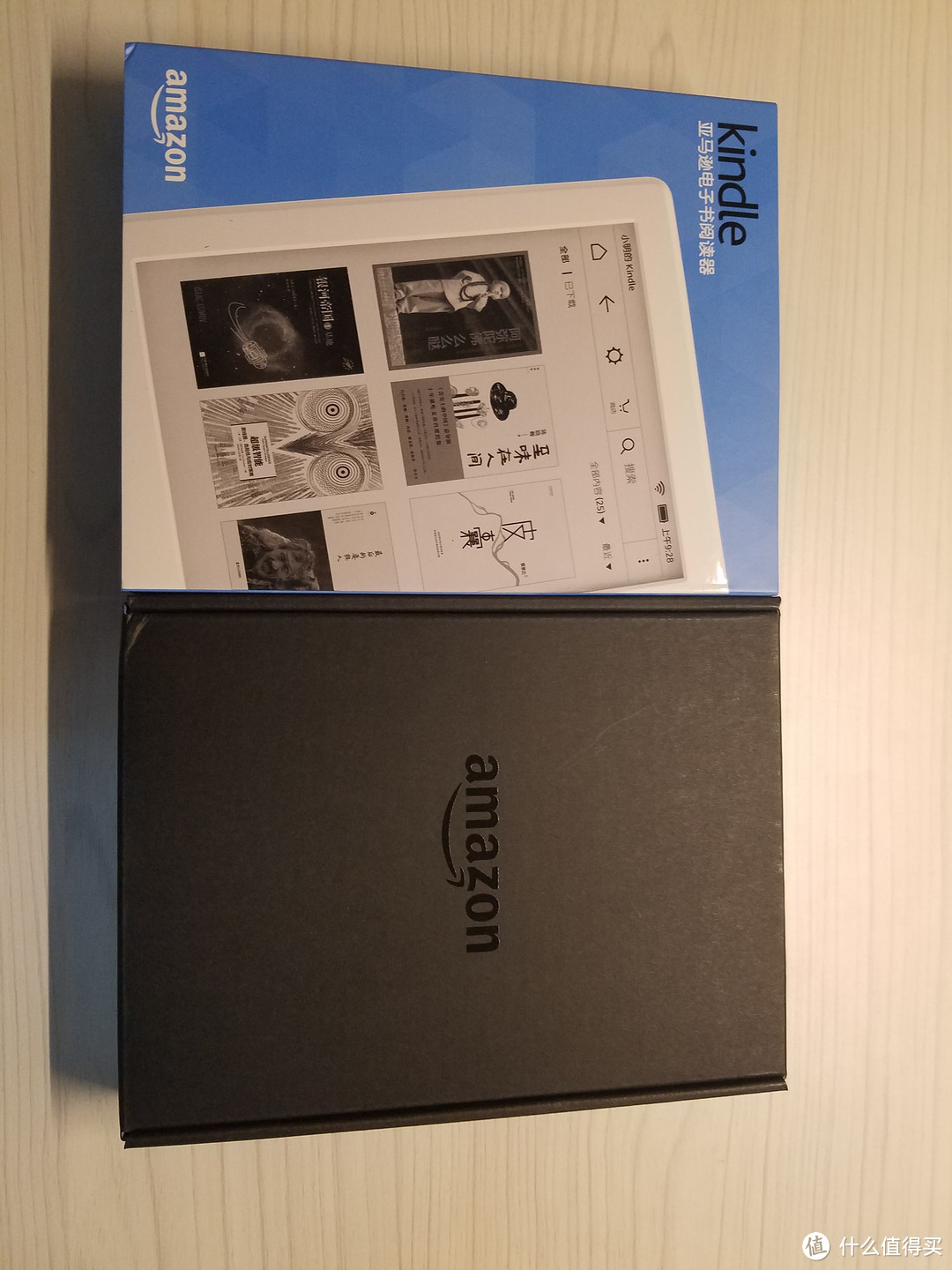 穷人还是够用就好啦：新版入门版kindle 电子书阅读器 开箱