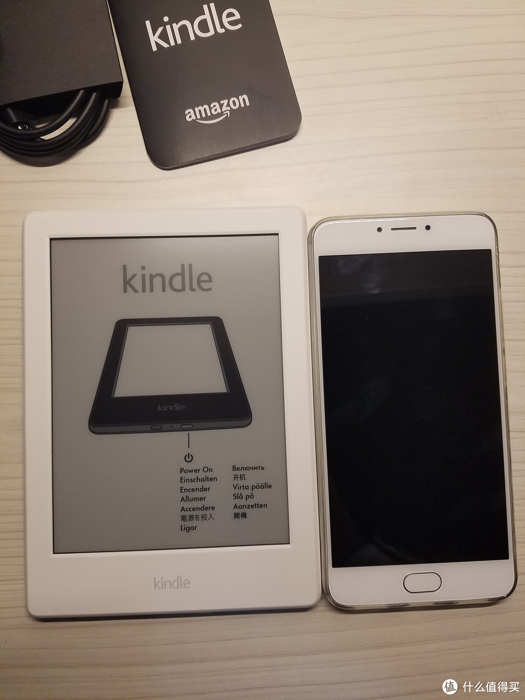 穷人还是够用就好啦：新版入门版kindle 电子书阅读器 开箱