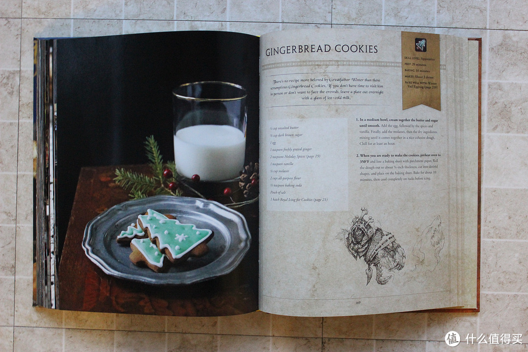 #本站首晒# 魔兽世界官方食谱 英文原版World of Warcraft: The Official Cookbook 开箱晒单