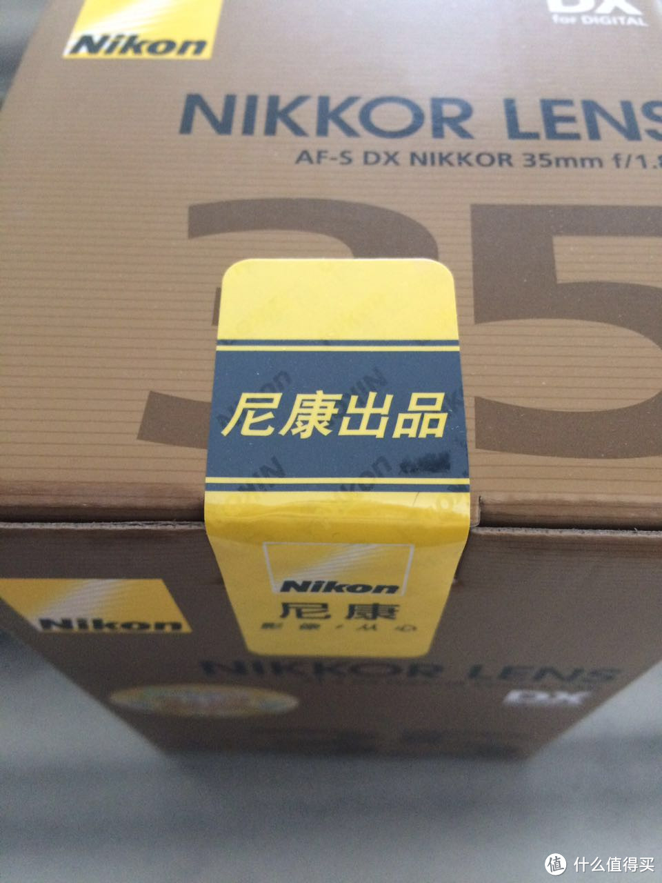 #原创新人#双11入手Nikon 尼康 35/1.8G镜头 速度到货 开箱晒物