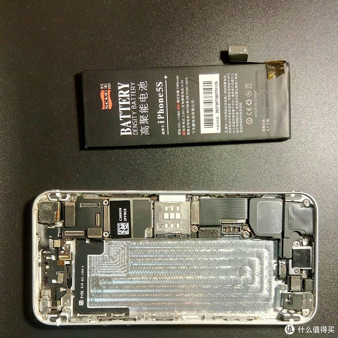 Iphone 5S更换电池--不破坏原电池，详细操作