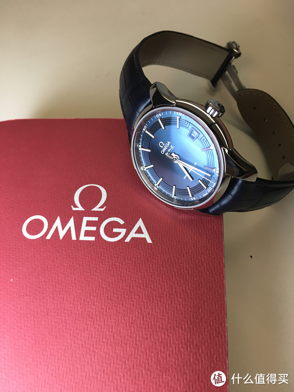 #本站首晒#OMEGA 欧米茄 新款 “明亮之蓝” hour vision系列8900机芯男士腕表