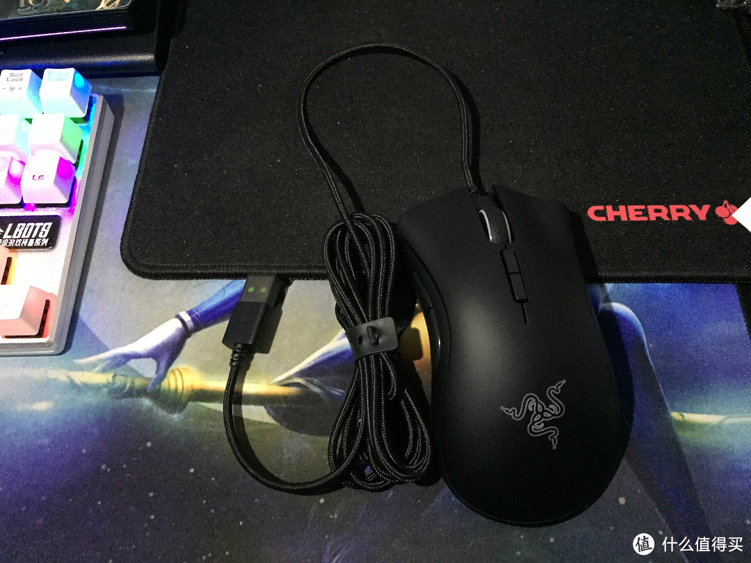 #原创新人#本站首晒#经典，继续延续——RAZER DeathAdder Elite 雷蛇炼狱蝰蛇精英版开箱简评