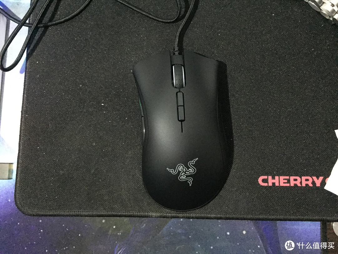 #原创新人#本站首晒#经典，继续延续——RAZER DeathAdder Elite 雷蛇炼狱蝰蛇精英版开箱简评