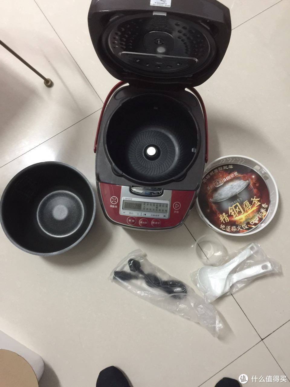 Midea 美的 WHS4099A IH 电饭煲 开箱