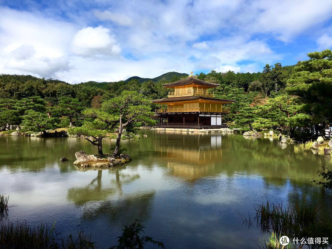 金阁寺愿景，手机拍摄