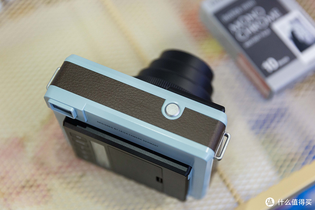#本站首晒#Leica 徕卡 SOFORT 拍立得相机 薄荷绿 开箱