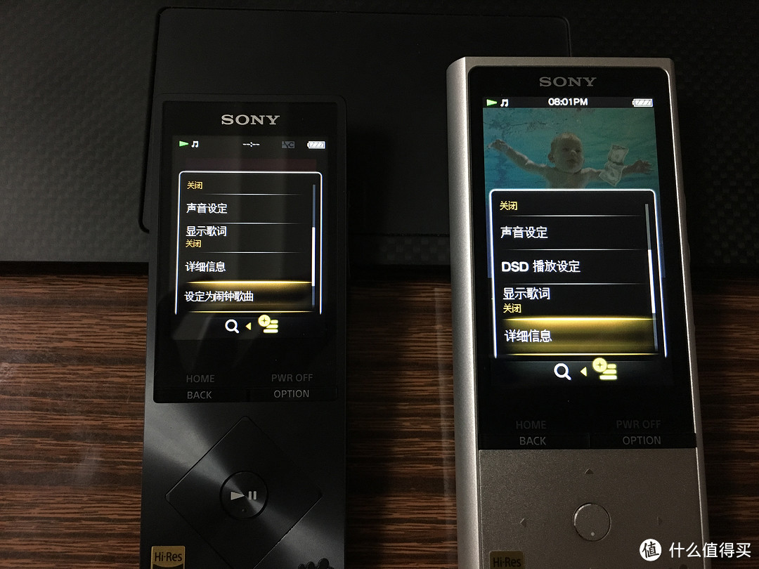 从一般随身角度对比评测大法 SONY 索尼 NW-ZX100和A20 播放器