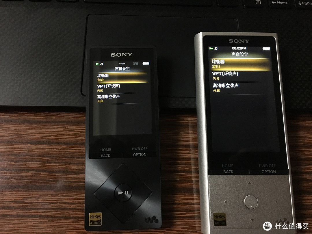 从一般随身角度对比评测大法 SONY 索尼 NW-ZX100和A20 播放器