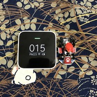 米家 PM2.5 检测仪外观设计(屏幕|通风孔|按键)