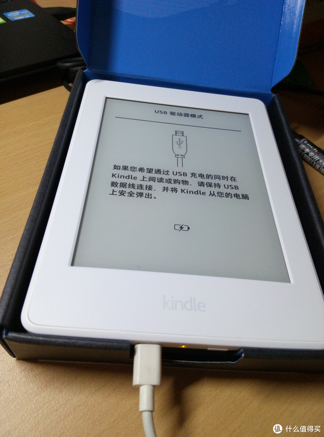 #原创新人#新人699元的Kindle paperwhite3白色版 电子书阅读器