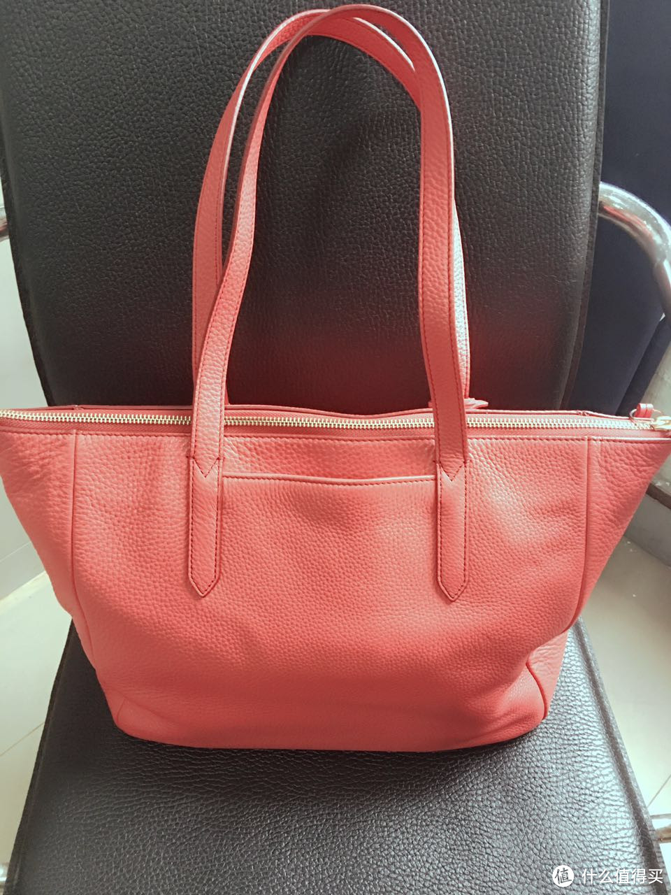 Fossil Sydney Shopper 女士真皮单肩包