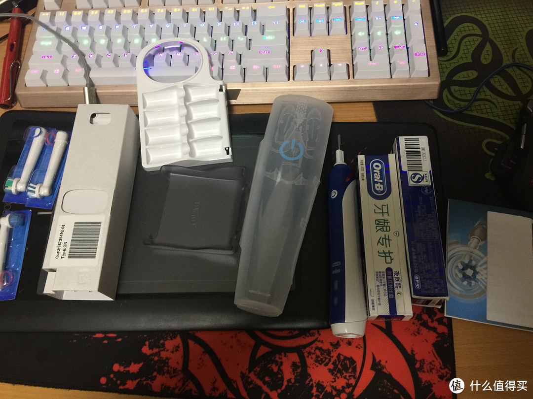 考虑之久终下手，感受刷牙的快乐：BRAUN 博朗 Oral-B 欧乐-B Pro 4000 充电式电动牙刷