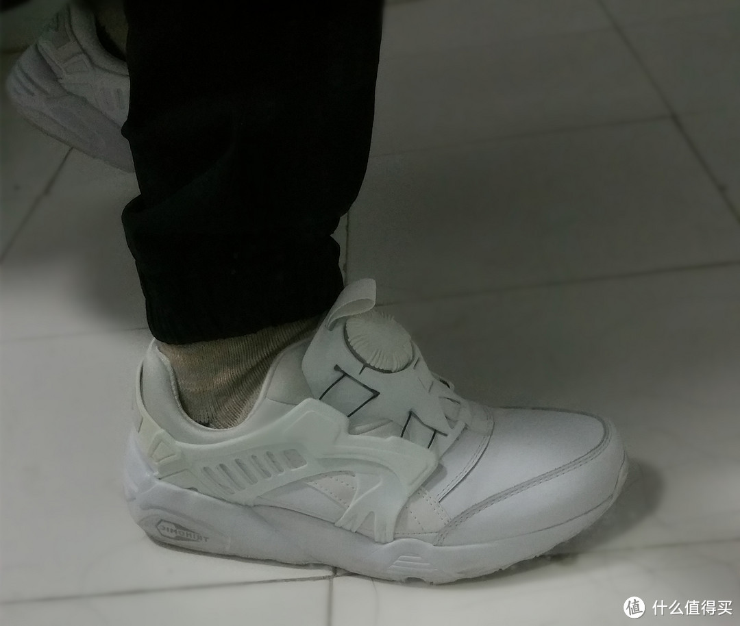 双十一战利品 PUMA 彪马 DISC BLAZE LEATHER 休闲鞋开箱小晒