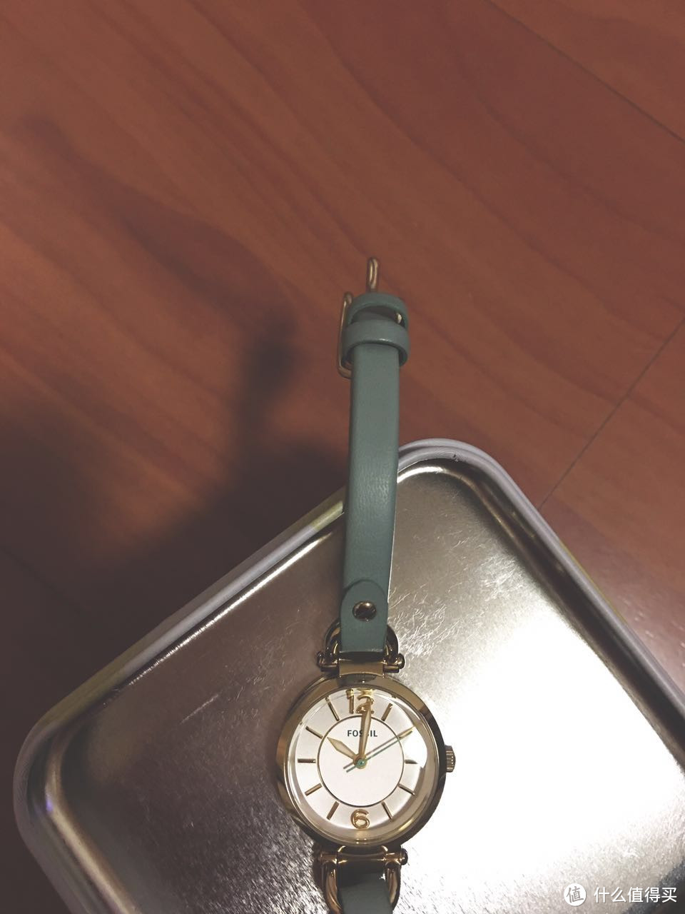 Fossil ES3999 绿色小清新女生时装腕表