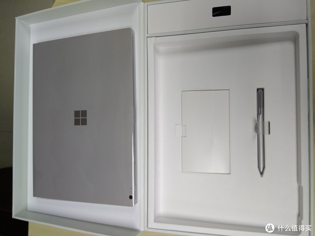 黑五前开箱 Microsoft surface book i7-6600u 8G 256G 笔记本电脑