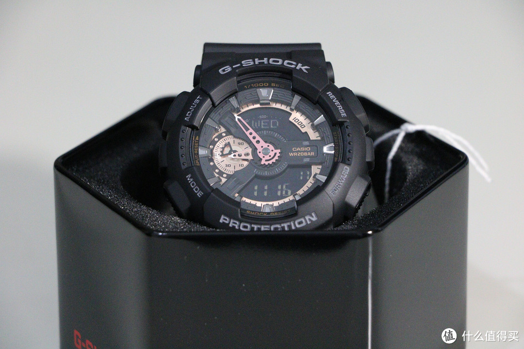 #原创新人#剁手节第一单：CASIO 卡西欧 G-SHOCK系列男表GA-110RG-1A