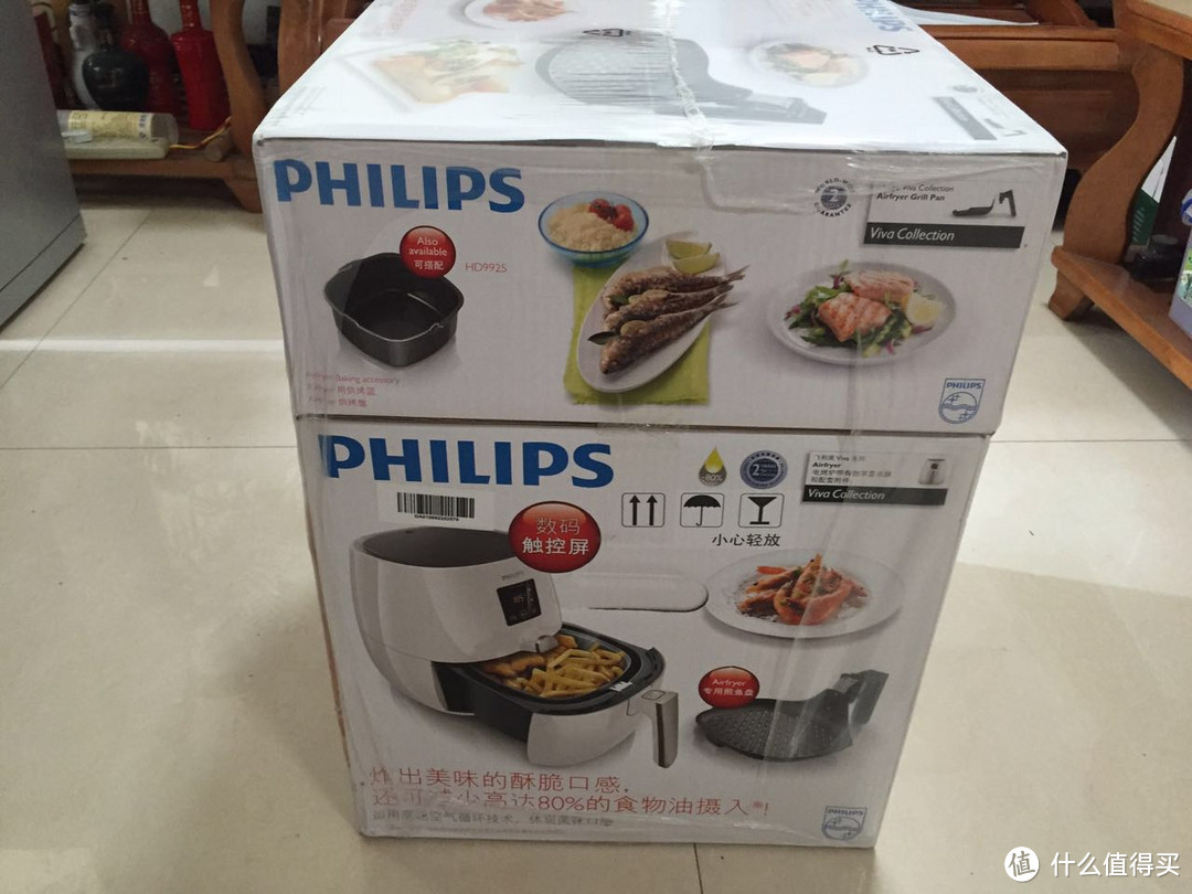 解馋利器——PHILIPS 飞利浦 HD9232 空气炸锅 开箱