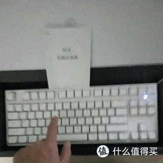 #超级值友专享# IKBC F87 机械键盘 开箱