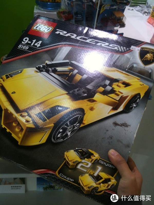 我的第一件Lego 乐高 8169兰博基尼 LP 560-4