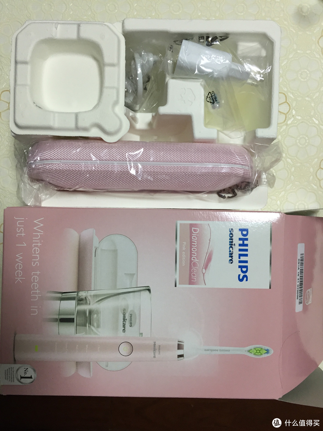 #原创新人#用女神款牙刷，走女神（经）之路：PHILIPS 飞利浦 Sonicare DiamondClean 系列 电动牙刷