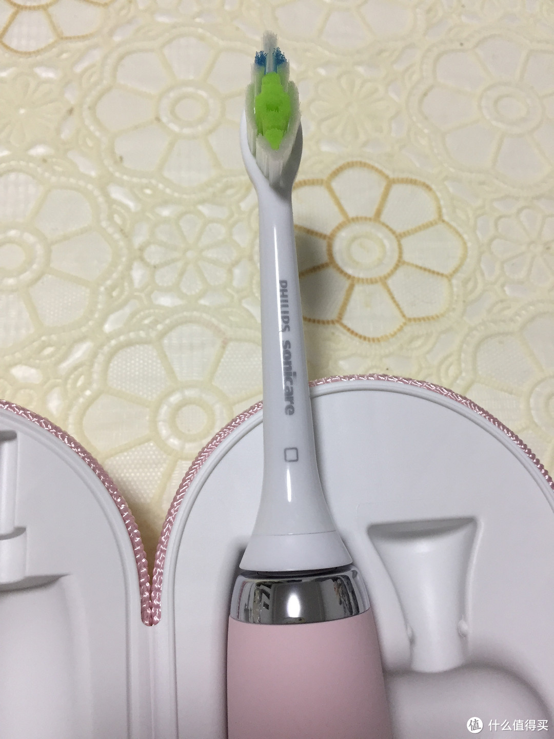 #原创新人#用女神款牙刷，走女神（经）之路：PHILIPS 飞利浦 Sonicare DiamondClean 系列 电动牙刷