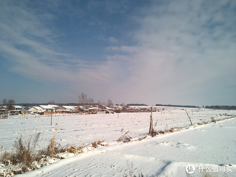 雪乡到哈尔滨路上