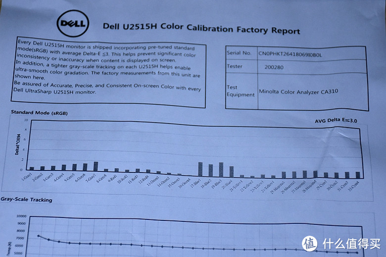 DELL 戴尔 U2515H 显示器开箱&较色测试