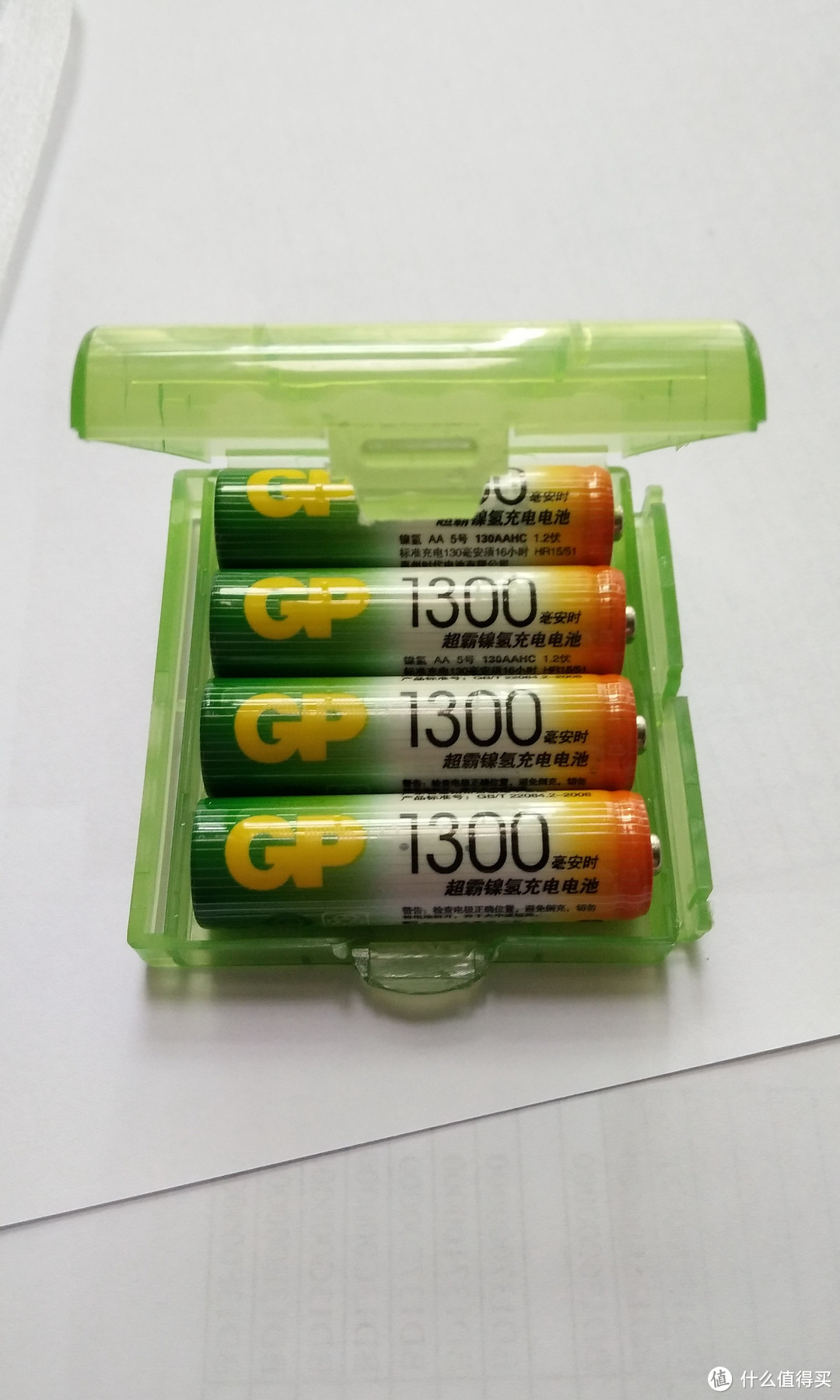 GP 5号镍氢电池 + USB充电器 开箱
