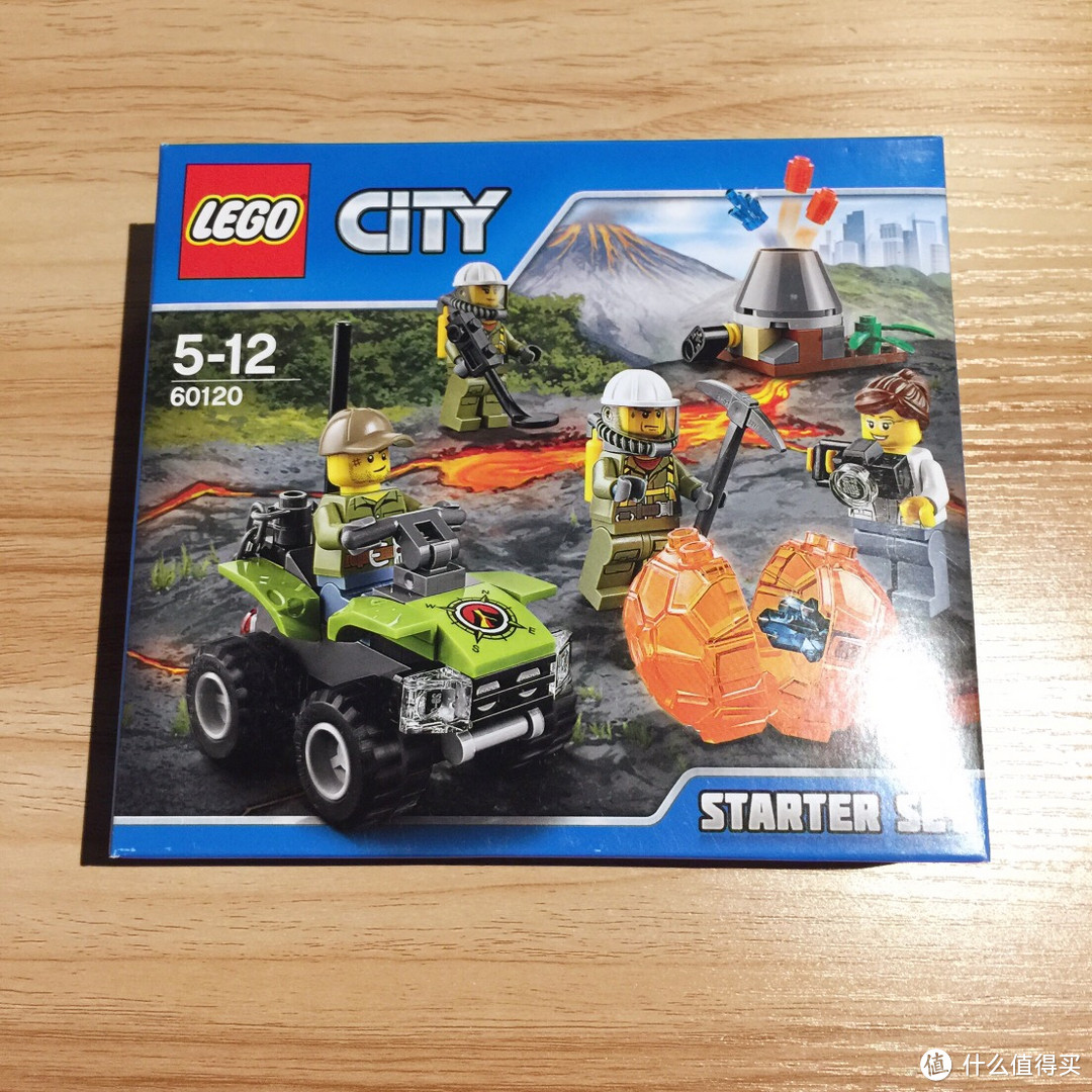 LEGO 乐高 CITY 60120 火山探险小套装 开箱