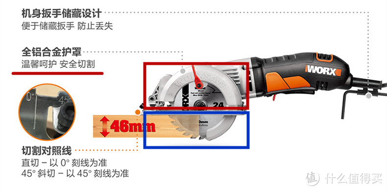 DIY电锯wx429 电圆锯 开箱