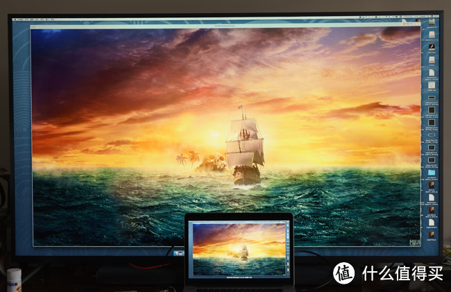 Mi 小米 3s 65英寸版电视的屏幕色彩 终极对比实测