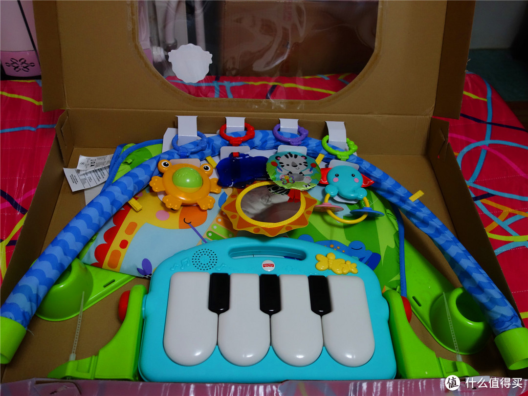 宝宝的十不闲：FisherPrice 费雪 婴儿钢琴游戏毯 益智玩具