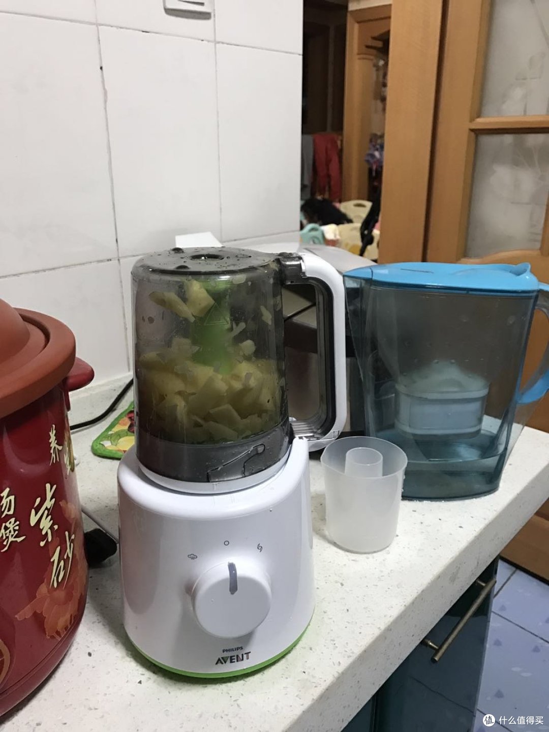 当爹的给娃搞口粮:辅食机+京瓷套装 开箱